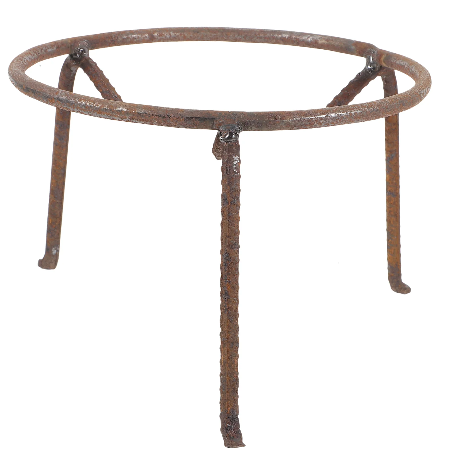 

Outdoor Barbecue Rack Camping Pot Holder Countertop Wok Rack Delicate Wok Holder Pot Accessory Multi-function Pan Rack for Wok