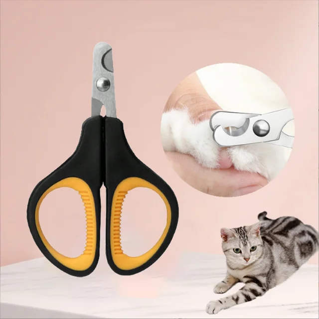 1pc  Pet universal nail clipper, cat dog nail clipper, scratch resistant nail clipper, specialized nail clipper for kittens 2