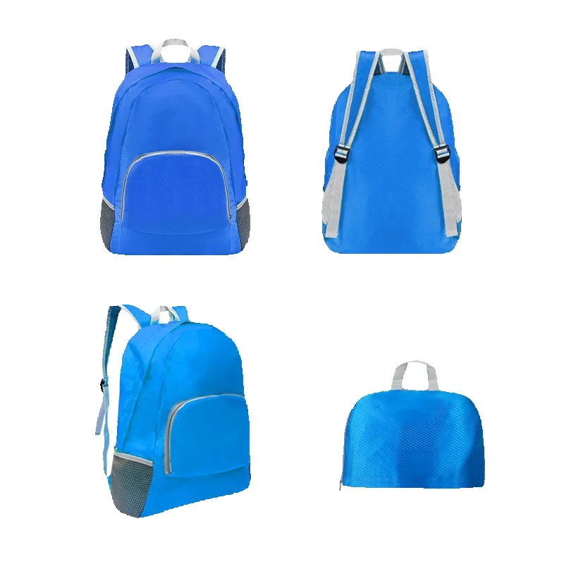 2025s Diamond Pattern Foldable Customizable Outdoor Sports Travel Ultra-light Casual Backpack Advertising Gift_voghion.com