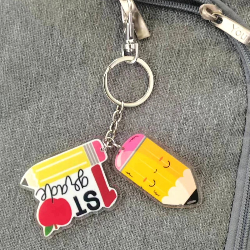 SchoolBagKeychainforStudentBackpackTags1STGradeSchoolBagKey