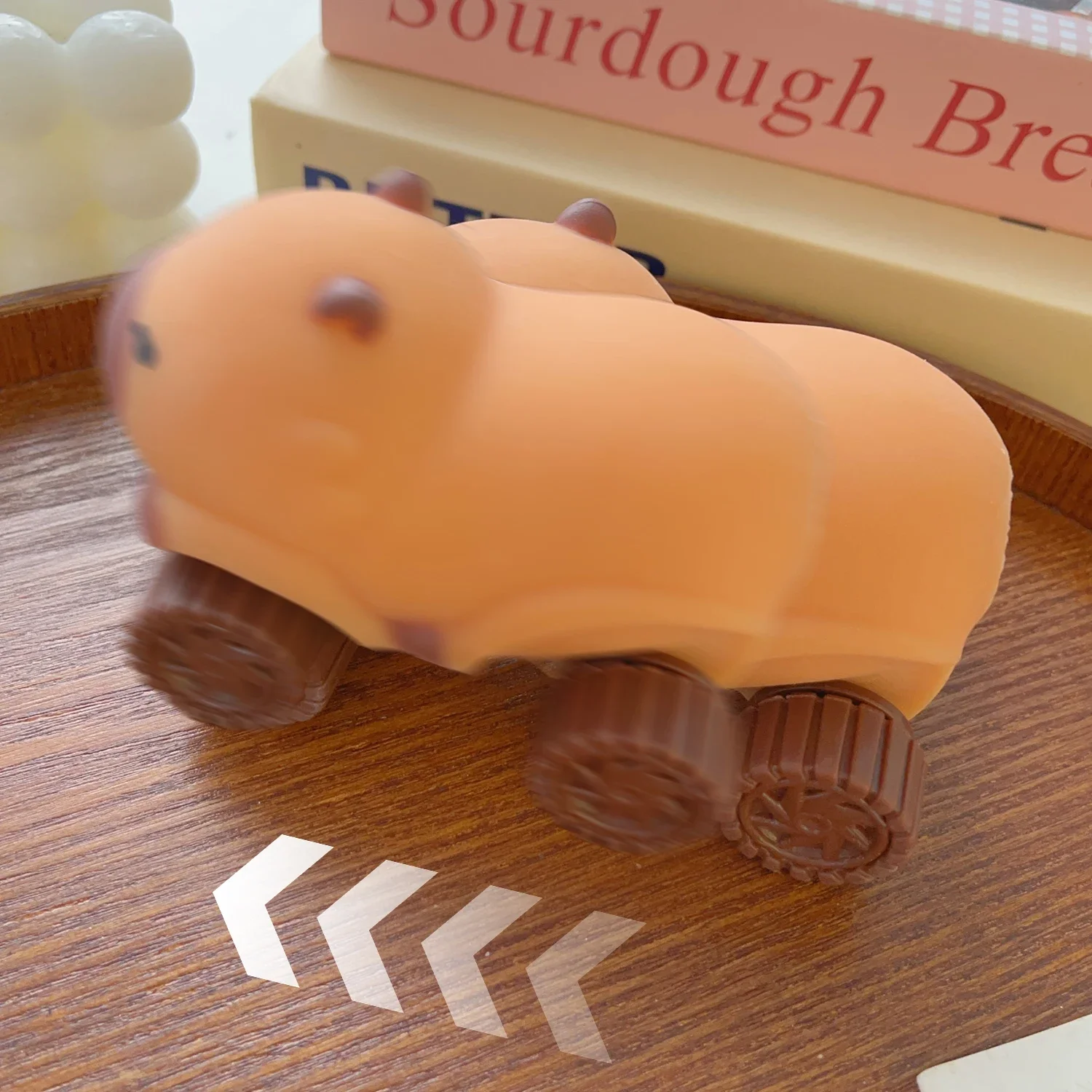 Cartoon Capybara Doll Stretching Sliding Car Toy for Children's Finger Decompression Pinching Doll Transforming Sliding Car Toys 5