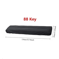 Breathable Digital Piano Fabric Dust Cover - Lightweight and Heat - Resistant (88 Key)