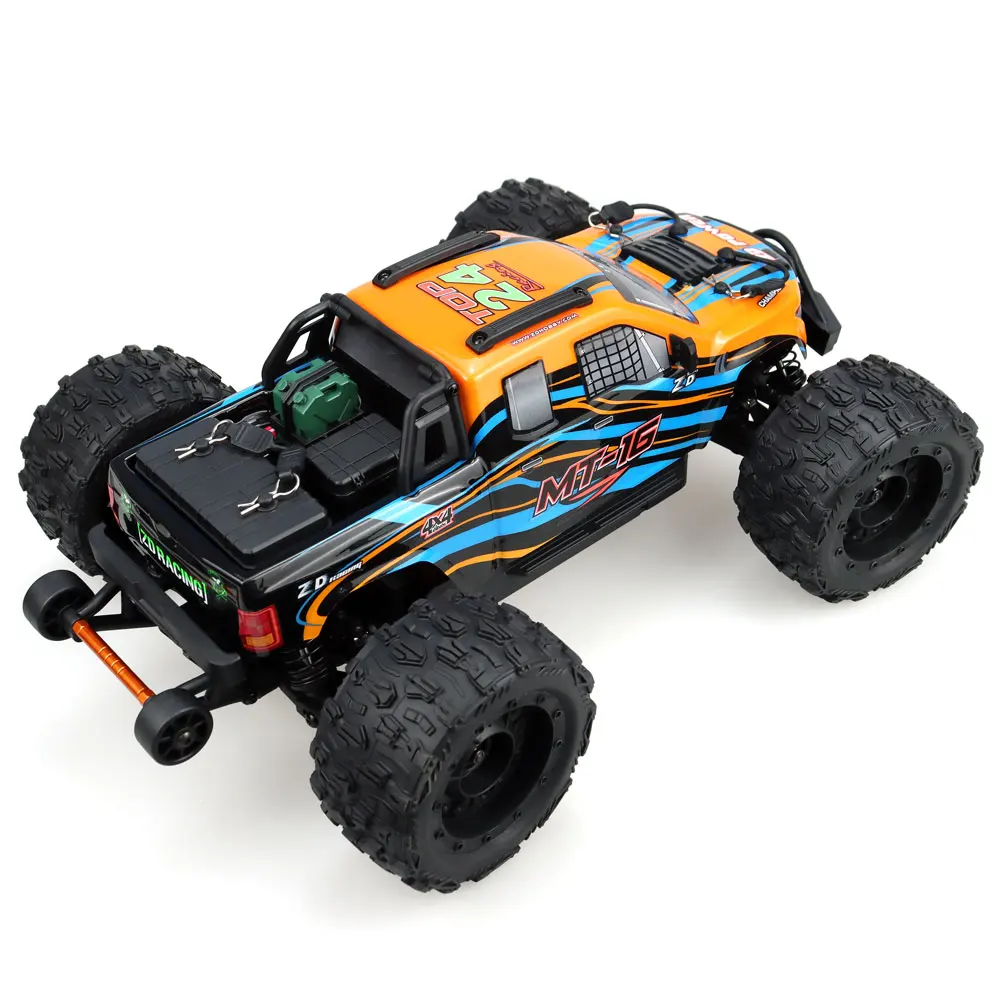 ZD ̽ MT-16 1:16 195mm RCī 4 2.4GHZ    Ʈ ε ڵ 2845 귯ø  35A ESC 3S 80Km/h