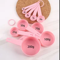 10pcs/set Kitchen Measuring Spoon Measuring Cups Measuring Tools Portable Plastic Coffee Sugar Scoop Kitchen Gadgets 3