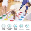 Body Twisting Game Twisting Game Activity Mat Party Games For Fun Family Game Night Twist Poses Large Mat Balance Mat 4