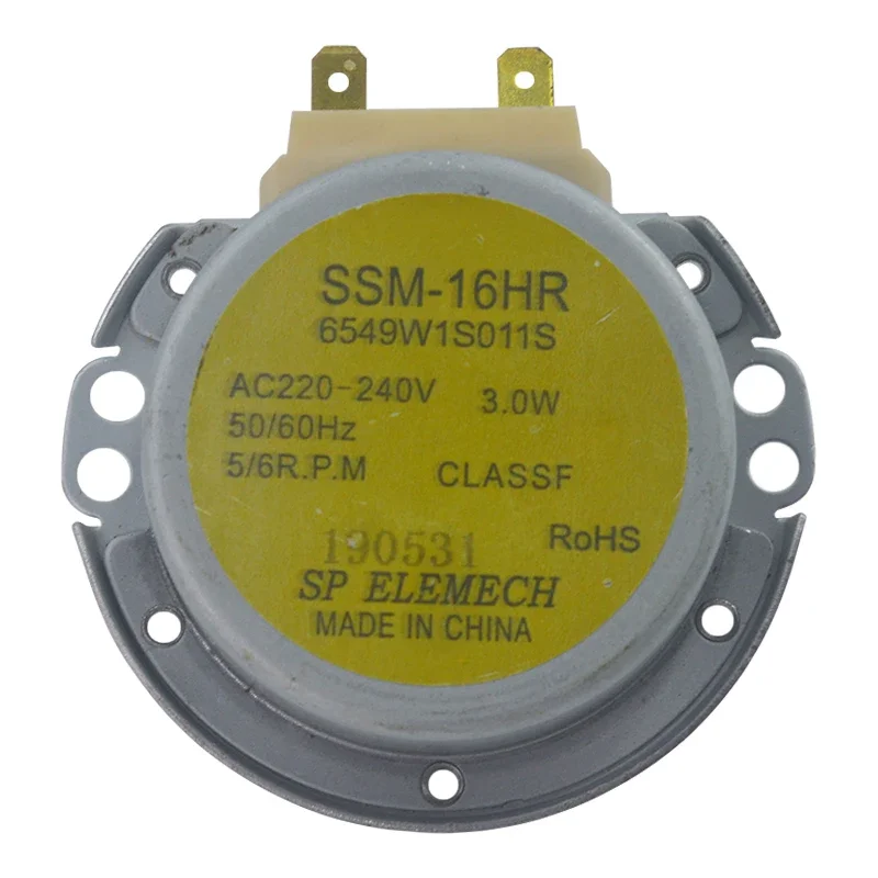 Microwave Turntable Motor 220V for LG SSM-16HR 6549W1S011S