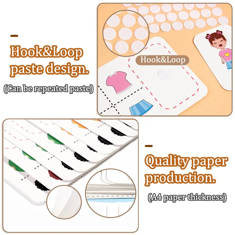 Paper Shape Matching Sensory Toys for Kids