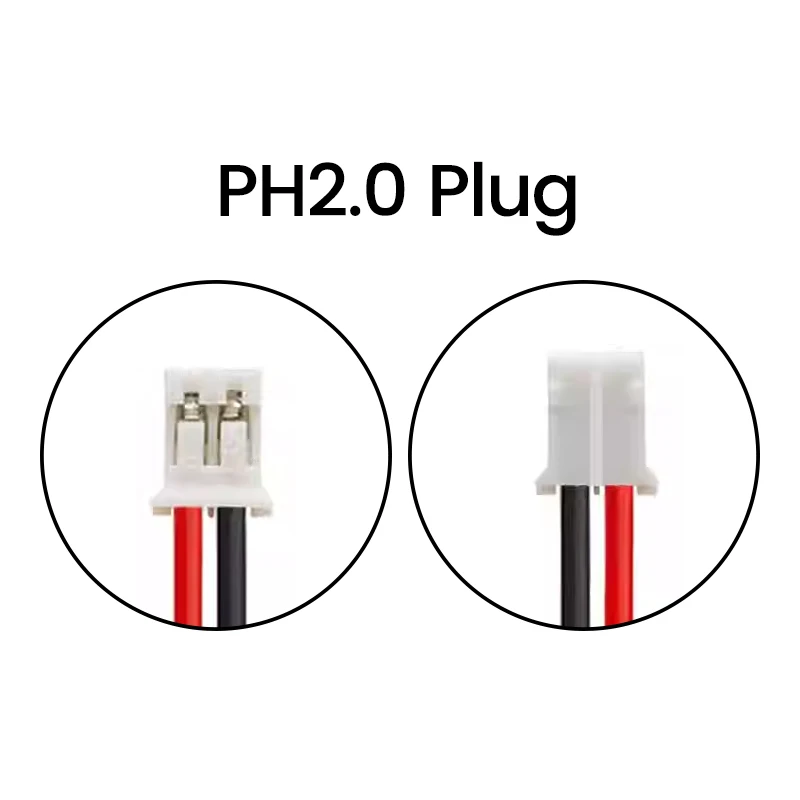 Batteria 3.7V 2500mAh 123555, Batterie Ricaricabili agli Ioni di Litio Polimeriche, Batteria al Litio Integrata, Sostituzione per 124060 104060 - immagine 5