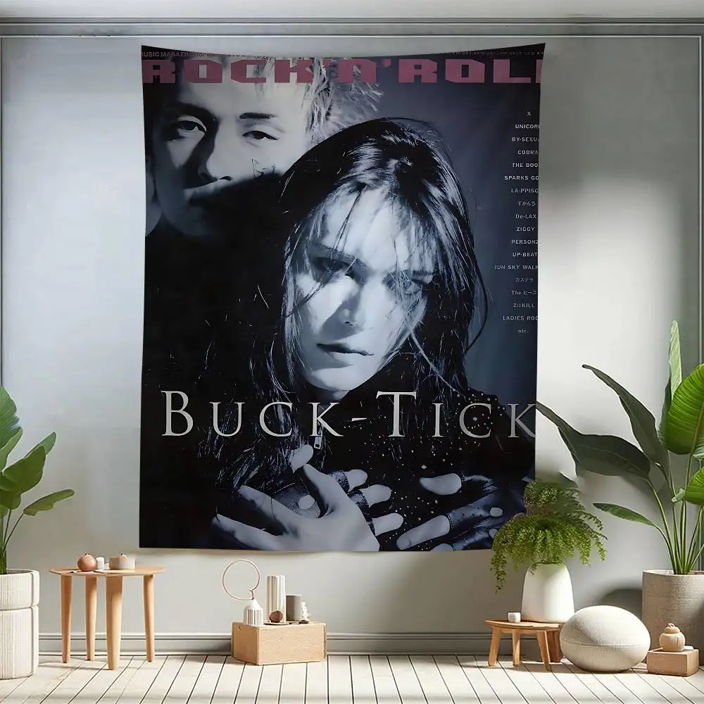 Vintage klassischer B-Buck T-Tick Wandteppich Kunstdruck Kunst Science Fiction Zimmer Home Decor Wandkunst Dekor – Detail 9