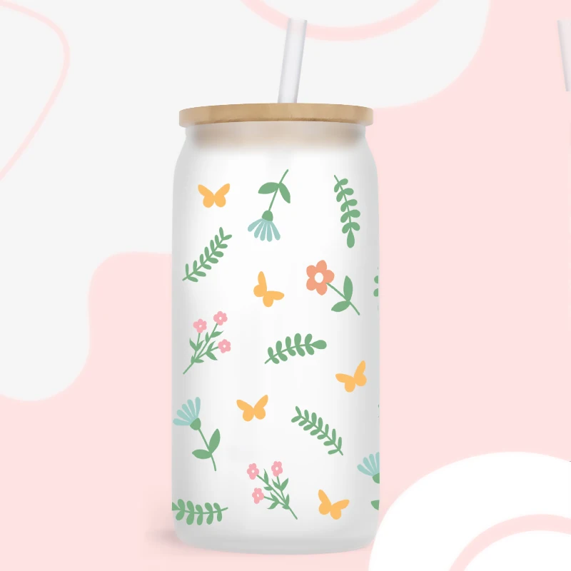 UV DTF Transfer Sticker PRAY MAMA Teacher For The 16oz Libbey Glasses Wraps Bottles Cup Can DIY Waterproof Decals D2629