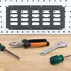 Caulk Tube Holder 11 Seam Filling Caulking Tubes Wall Mounted Sealant Organizer Hand Caulking Tube Rack Caulking Tool Organizer 5