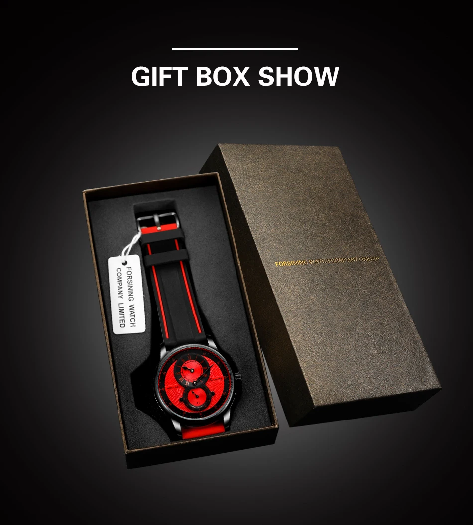 Forsining Orologio da polso automatico da uomo di lusso bianco blu Orologio meccanico impermeabile trasparente Orologio sportivo da uomo con cinturino in silicone_voghion.com