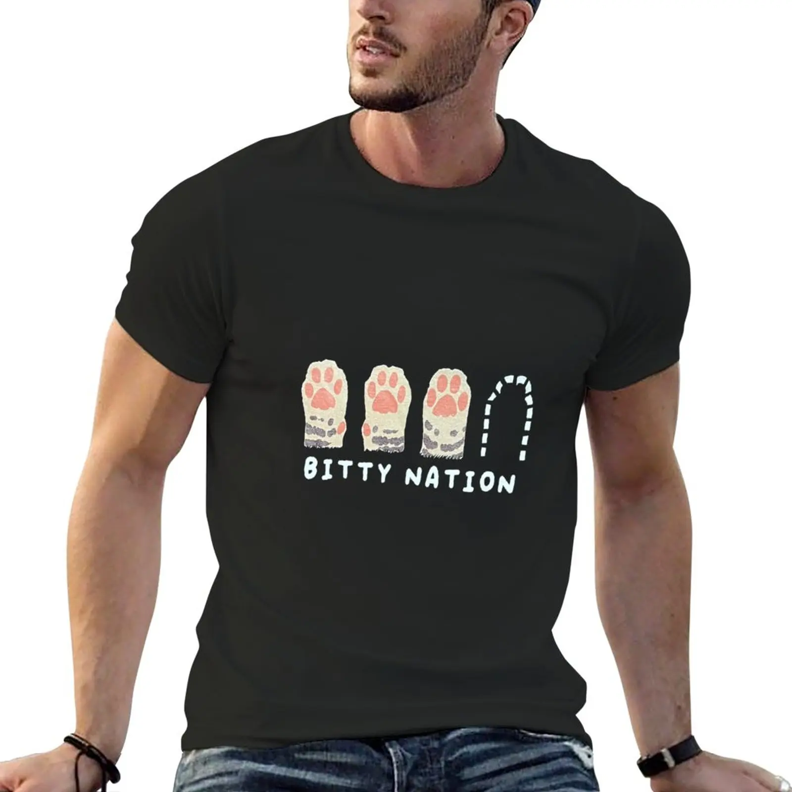 Camicia Classica "Bitty Nation" Essen Art-Kora T-Shirt T-Shirt Uomo Cute Clothes Felpe, Uomo