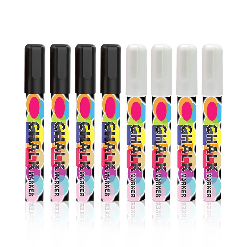 

5 Sets Lot Cream Colors Chisel Tip Aesthetic Marker Pen Highlighter Water Based Chalk Quick Dry No Bleed For Bible School Office