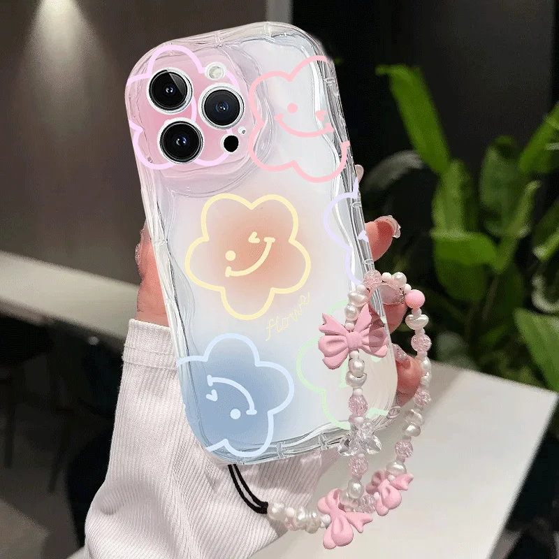 Cartoon Bow Bracelet Chain Case