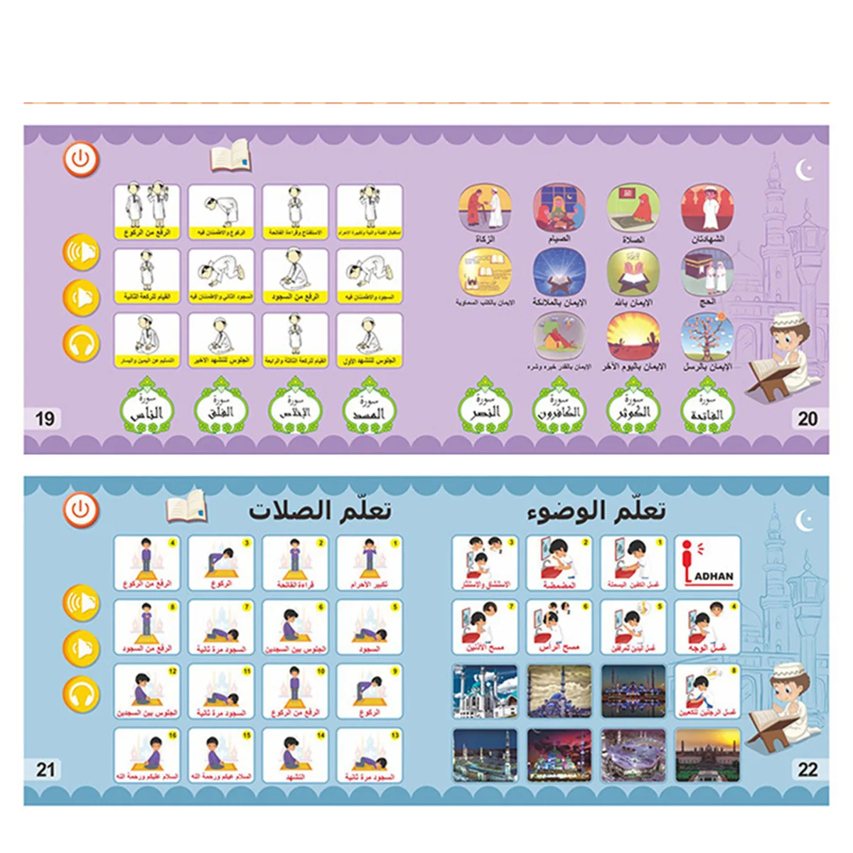 Arabic Alphabet Book for Kids with English Translations, Learn Arabic Alphabet Number Quran, ABC Learning Book for Beginners 5