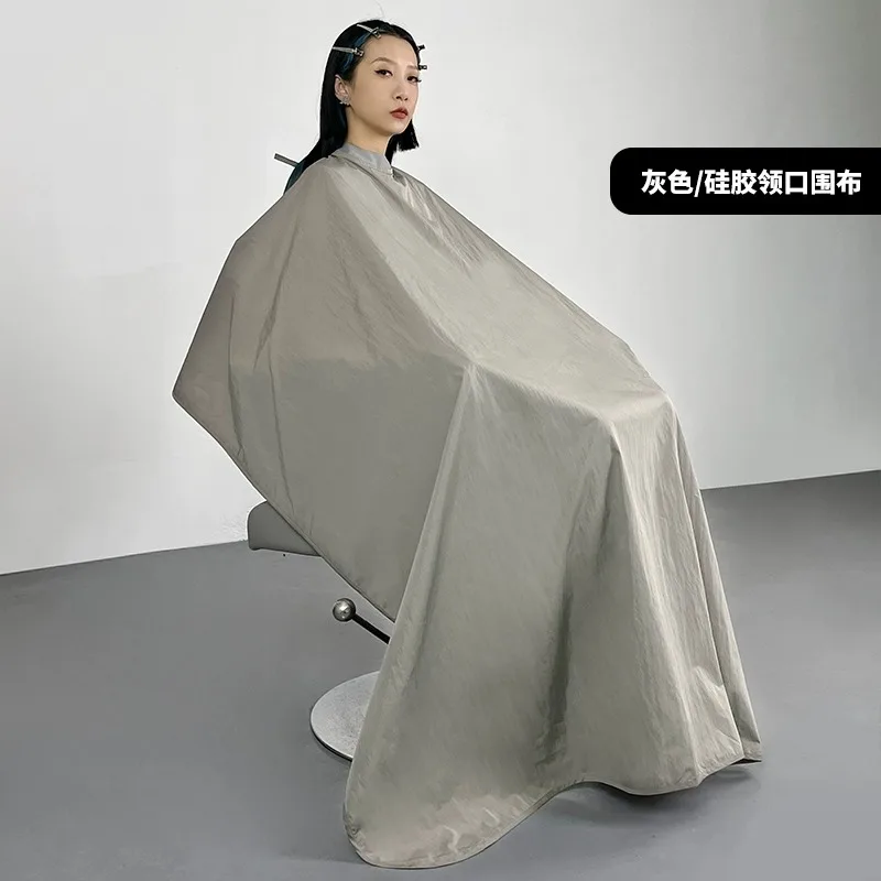 

Силиконовый фартук для парикмахера, профессиональное оборудование для парикмахера, водонепроницаемое антипригарное устройство для стрижки волос, аксессуары для волос