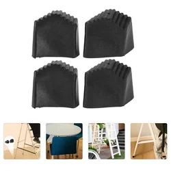 4 Pcs Ladder Bumpers Rubber Folding Bracket Ladder Parts Folding Step Ladder Ladder Feet Table Legs Ladder Rubber Pads
