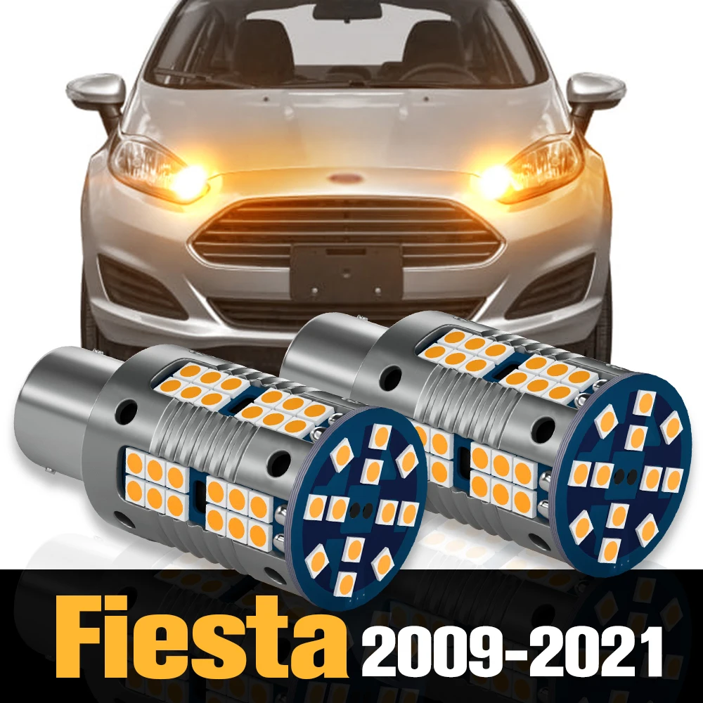 

2pcs Canbus LED Turn Signal Light Lamp Accessories For Ford Fiesta 6 7 2009-2021 2010 2012 2014 2015 2016 2017 2018 2019 2020