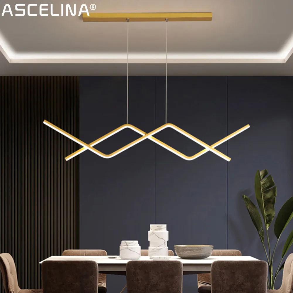 

Hanging Lamps For Ceiling Modern LED Living Room Hall Restaurant Kitchen Table Pendant Lights Home Decoration Suspension Fixture