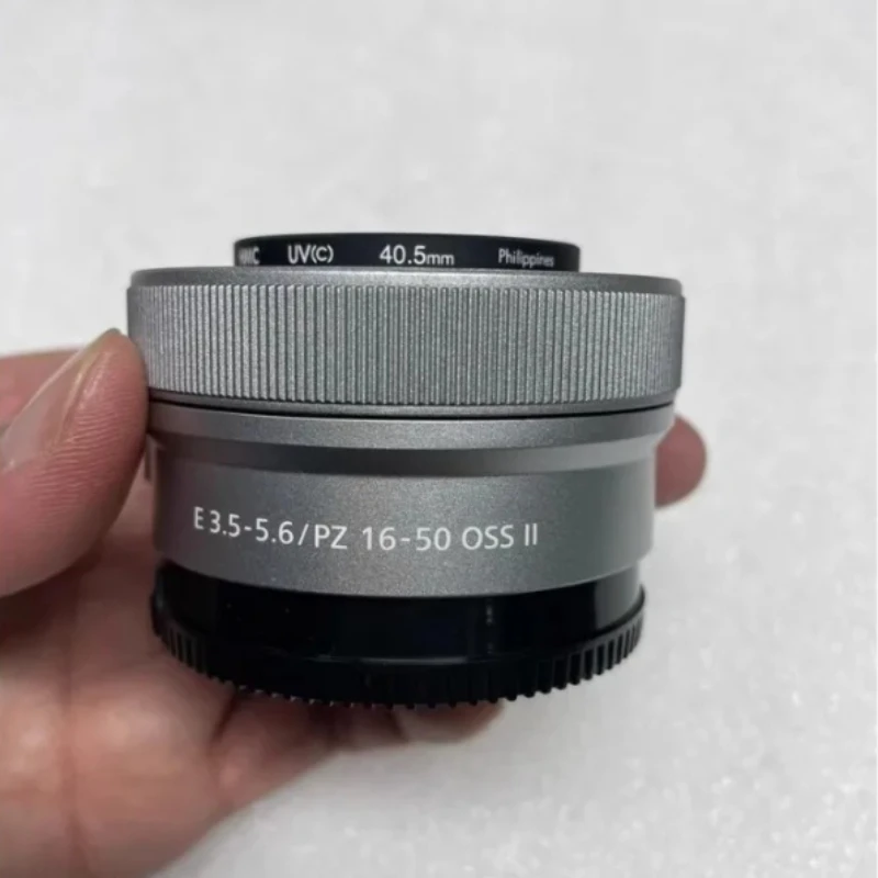95% 새 상품 E PZ 16-50 F3.5-5.6 OSS II APS-C 파워 줌 렌즈 E 마운트 광학 손떨림 보정 기능 탑재 알파 16502 용