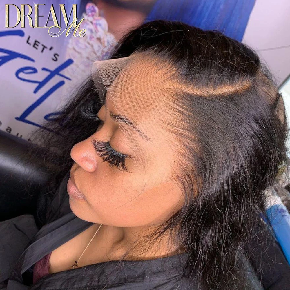 Dream Me 13x4/13X6 HD Lace Frontal Only Straight 5x5 6x6 HD Lace Closure Human Hair Brazilian Invisible Closure