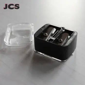 화장품 브러시 아이라이너 펜슬, 메이크업 펜슬에 유용한 이중 구멍, 새로운 화장품 샤프너