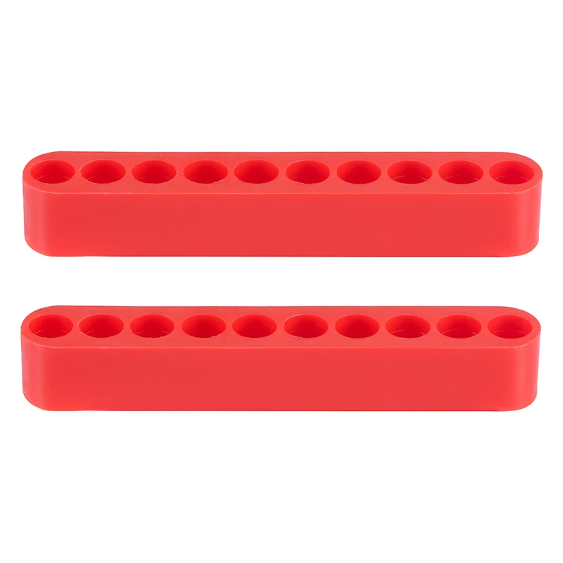 

20pcs 10 Holes Space Saving Screw Bits Hex Shank Tool Box Case Screwdriver Storage Screwdriver Bit Holder 7mm Dia Plastic Case