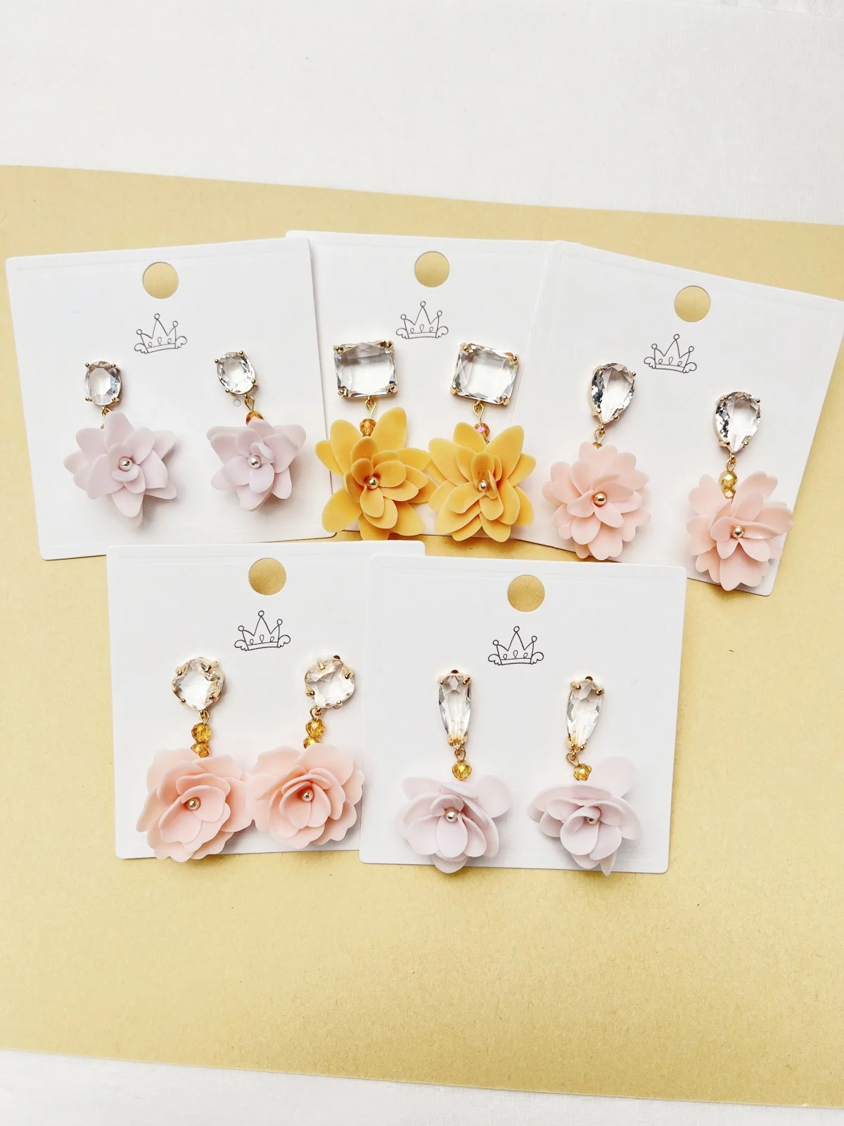 Polymer Clay Tools Clay Sculpting Tools Pottery Tools Clay Craft Tool 10pcs Plastic Clay Cutters for Earring Making 3D Flower Embellishments Soft Clay Mold Tools Set Precision Knife Molds