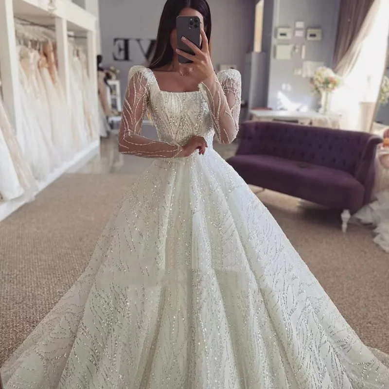 

Luxury Wedding Dress Vintage With Organza Ball Gown Boat Neck Sleeveless Lace Bride Gowns Appliques Back Lace Uprobes De Mariée