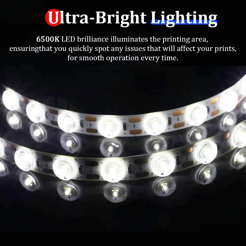 Enhanced LED Light with Induction Control - High Brightness & Heat-Resistant Durability