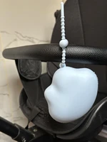 New arrival large cloud Shape  Baby Pacifier Case Holder Silicone Nipple Cover for infant baby pacifier storage bag 2