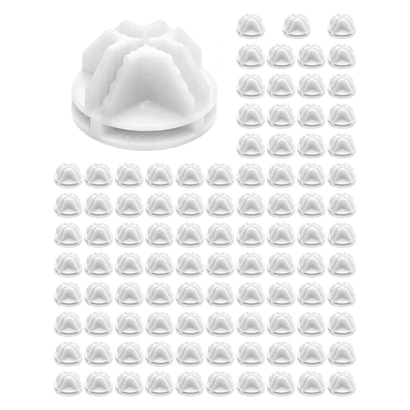 

Соединители для хранения проводов, 100 шт, стандартная сетка, блокирующие квадраты для хранения