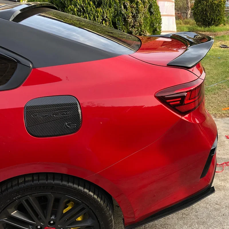 Alerón Trasero Tipo Ala Para Kia Forte GT 2019-2024 (Sedán K3) – Negro Brillante Deportivo
