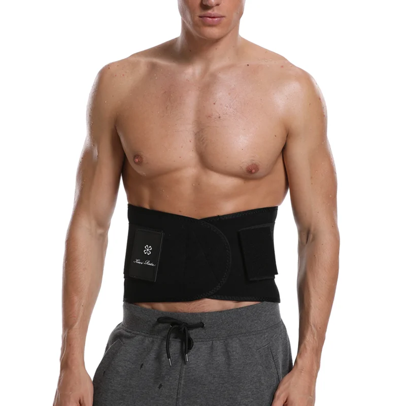 Mens Waist Trainer Abdomen Slimming Body Shaper Belly Shapers Modeling Belt Weight Loss Shapewear Sweat Girdle Slim Trimmer Belt