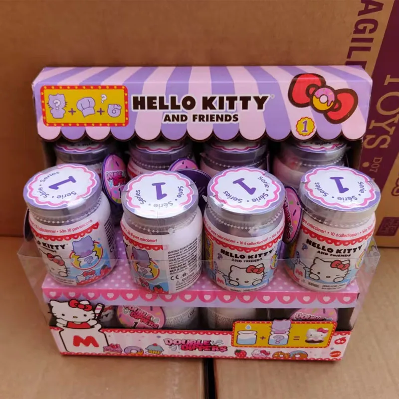Sanrio Hello Kitty Double Dippers Sorpresa Blind Box Figurine Cambia Colore In Water Dolls Collection Giocattoli Per Bambini Regalo Di Compleanno