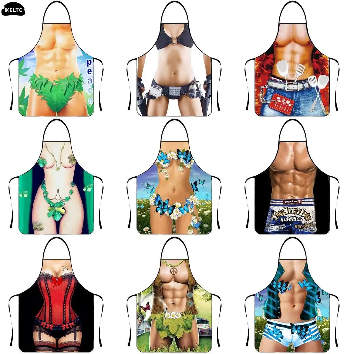 Funny BBQ Cooking Apron 3