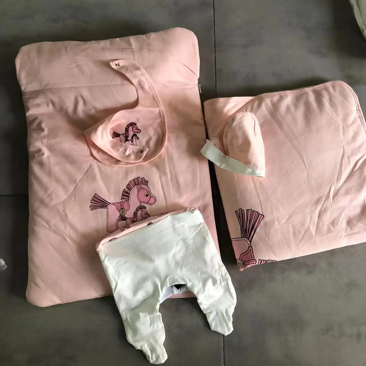  어린이 롬퍼 세트,  소년 소녀 담요 침낭, 5 인치 세트, 고품질 패션 브랜드, 무료 배송, 신상