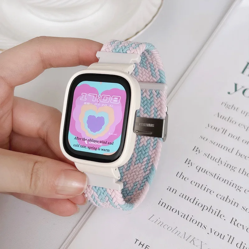 

Nylon Strap For Redmi Watch 3 Bracelet With Protector Case Sport Watchband For Redmi Watch 3/2 Correa Strap Woman men Wristband