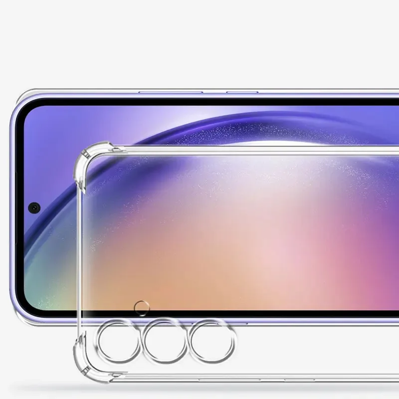 Shockproof Clear Back Cover Phone Case