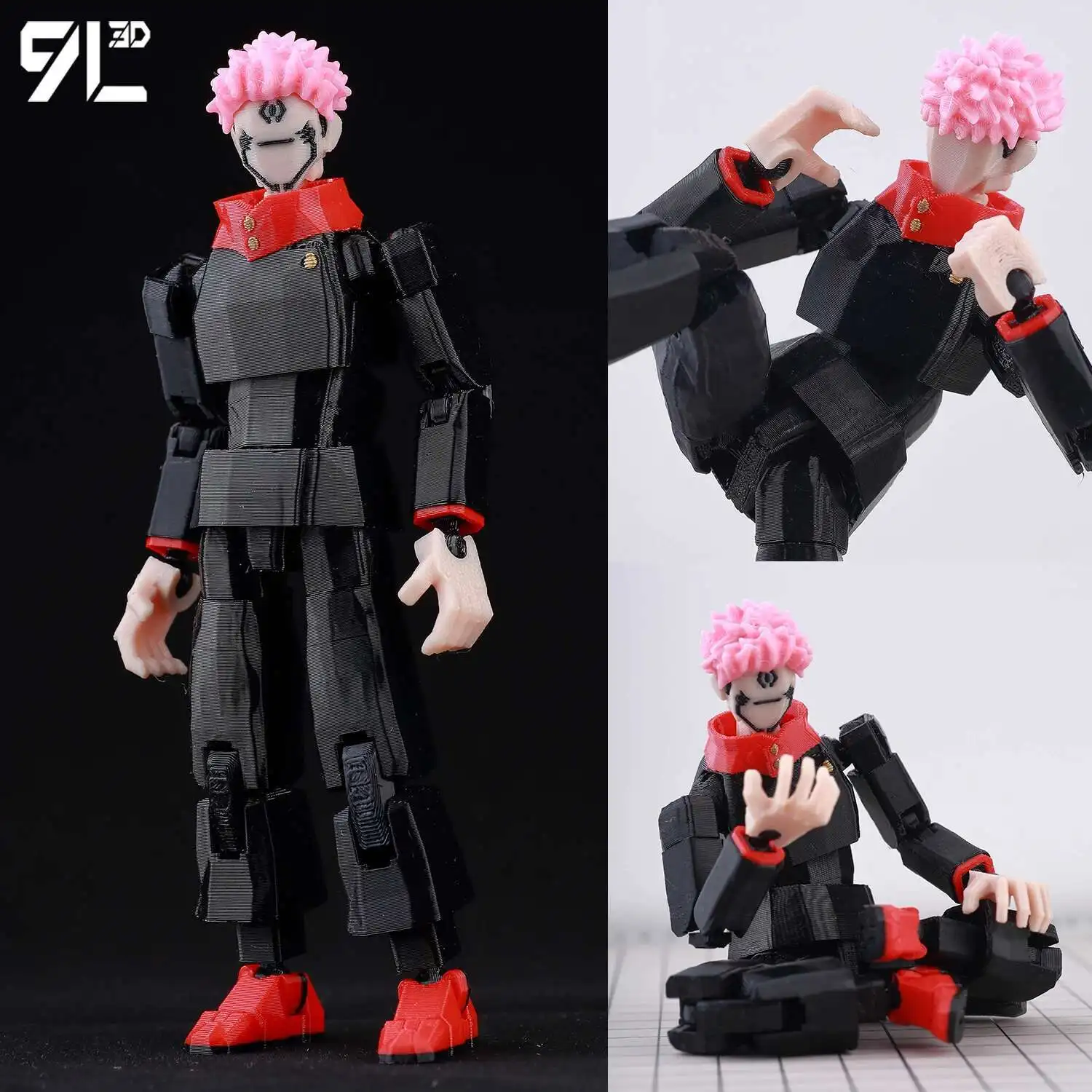 9L3D Printed Lucky Dummy 13 Jujutsu Kaisen Ryomen Sukuna Anime