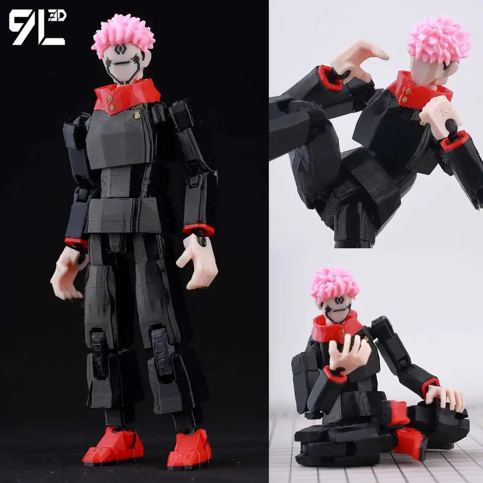 9L3D Printed Lucky Dummy 13 Jujutsu Kaisen Ryomen Sukuna Anime