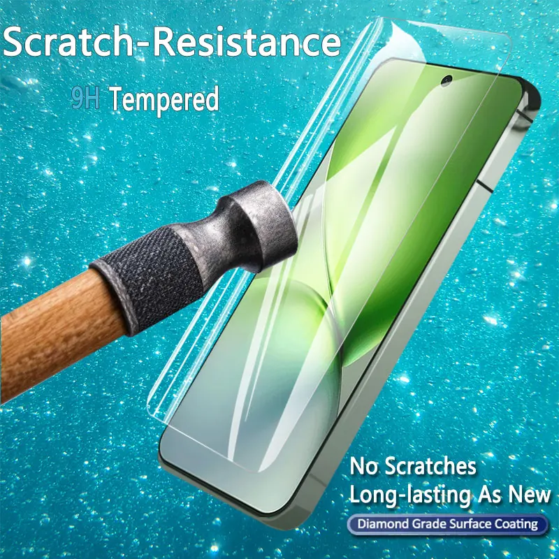 Premium Tempered Glass Screen Protector - High Aluminum, Anti-Scratch, Fingerprint Resistant, Case Friendly (1-4 Pack)