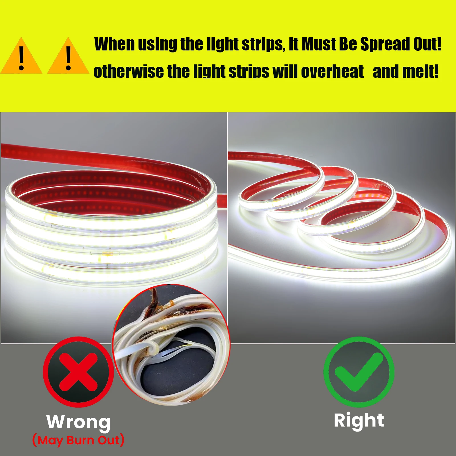 AC 220V COB Strip IP65 Waterproof 10CM Cut 240Leds/M Seee50a71d4ef4843847478342f558543p