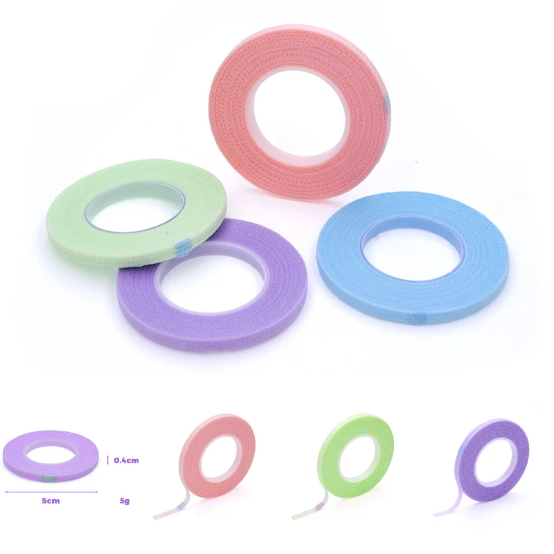 4mm 속눈썹 연장 테이프 속눈썹 펌용 좁은 접착 테이프 속눈썹 리프팅 항알레르기 테이프 메이크업 도구 도매