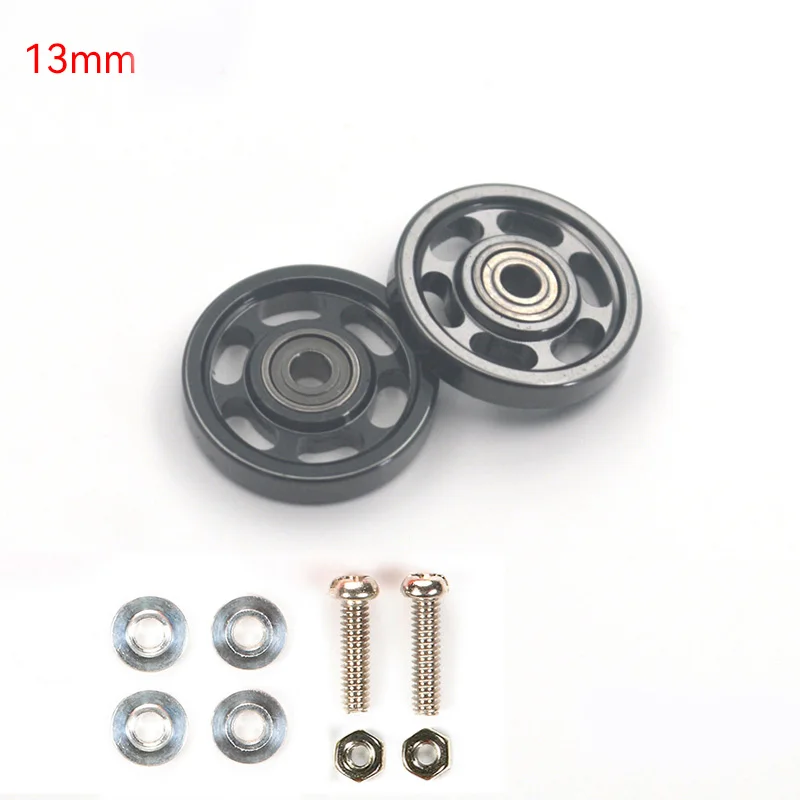 タミヤ ミニ四駆 軽量13mm オールアルミベアリングローラー 95301 軽量