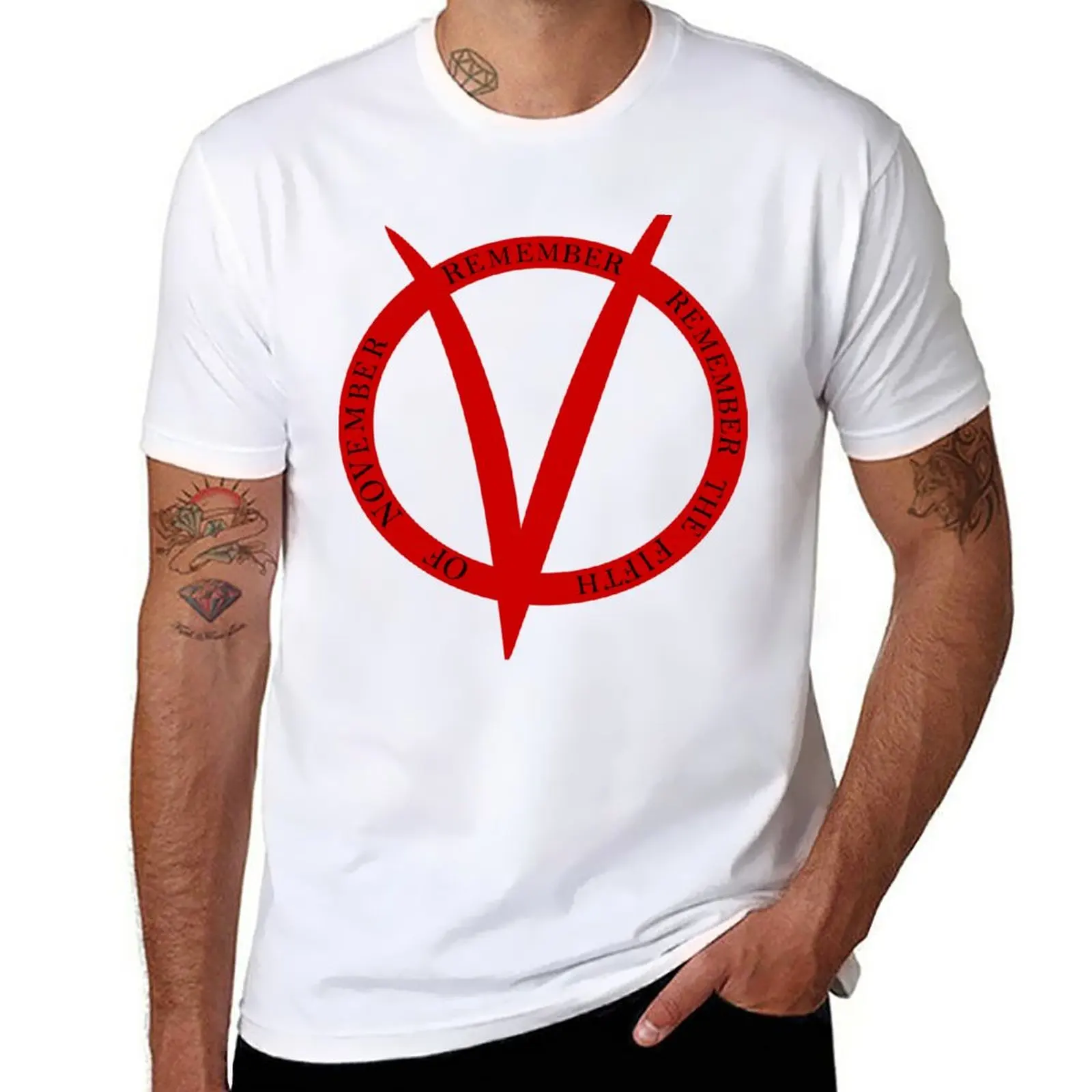 

New Remember, Remember the 5th of November T-Shirt oversized t shirts t-shirts man t shirts for men cotton