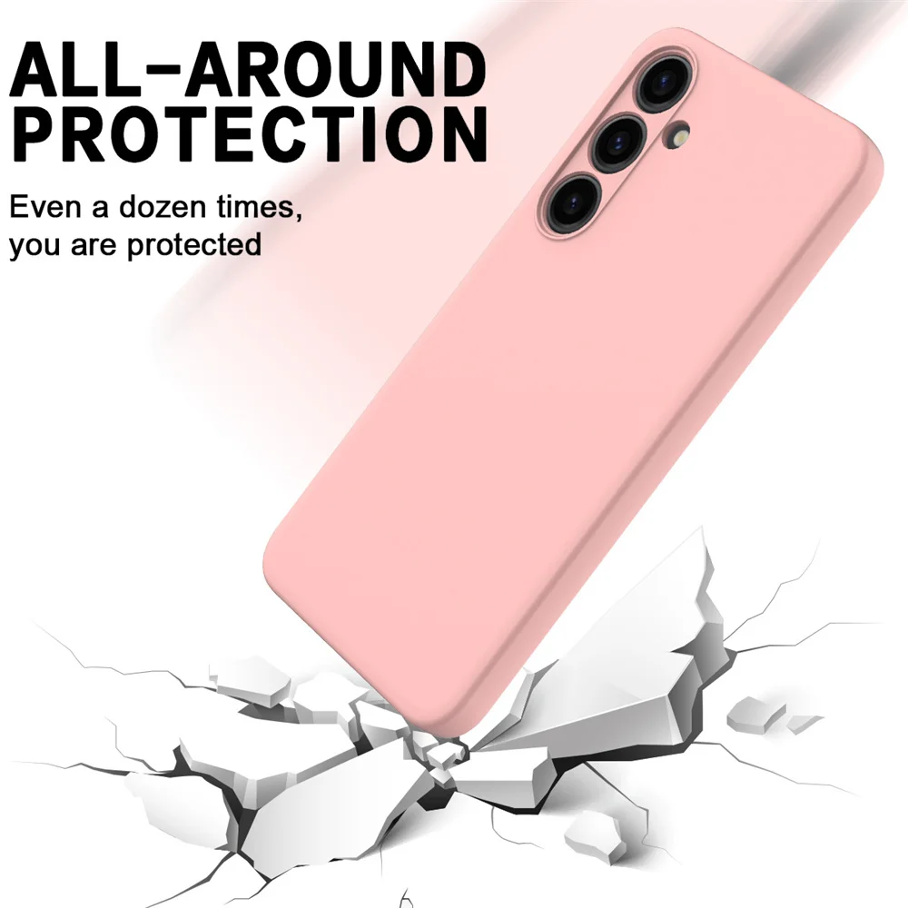 Premium Soft Liquid Silicone Shockproof Phone Case - Samsung Galaxy Series