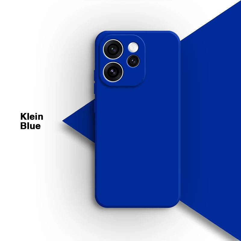 Premium Liquid Silicone Phone Case with Lens Protection - High Quality TPU Classic Back Cover
