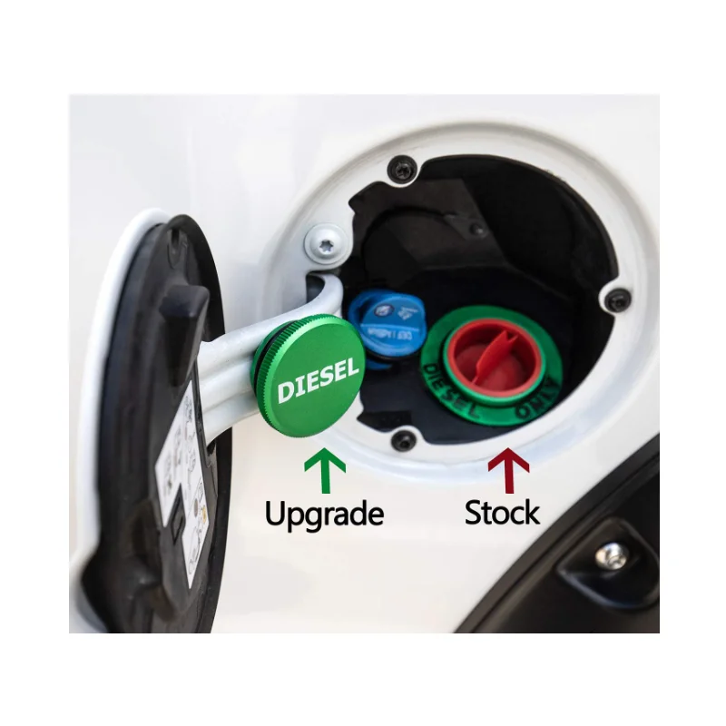 Diesel Fuel Cap Billet Tank Gas Cap for 13 19 Dodge Ram 1500 2500 3500